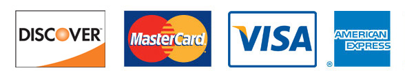 Visa, MasterCard and Discover